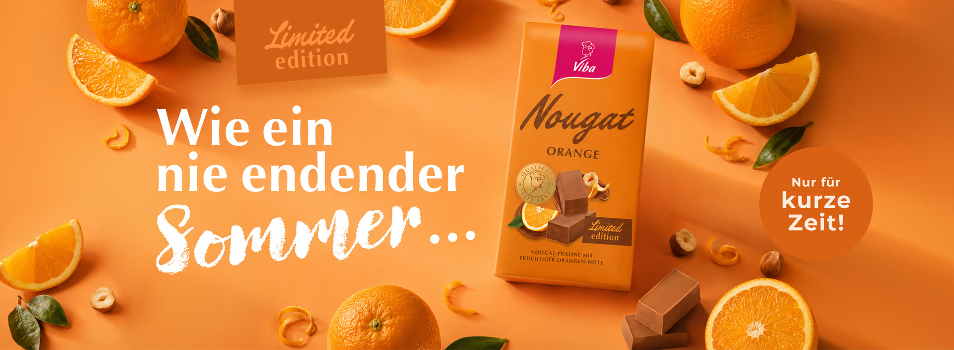 Viba Orangen-Nougat Viba Orangen-Nougat als Limited Edition